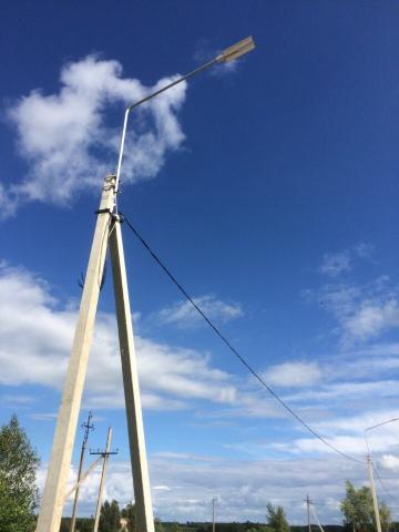 Выполнение работ по устройству искусственного освещения автомобильных дорог: Дашки-2